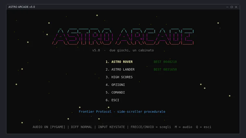 Astro Arcade - schermata 2
