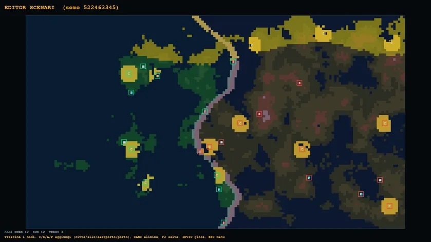 Nuclear Grid Sim - schermata 2